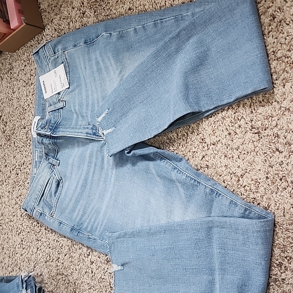 Womens 12r skinny midrise
